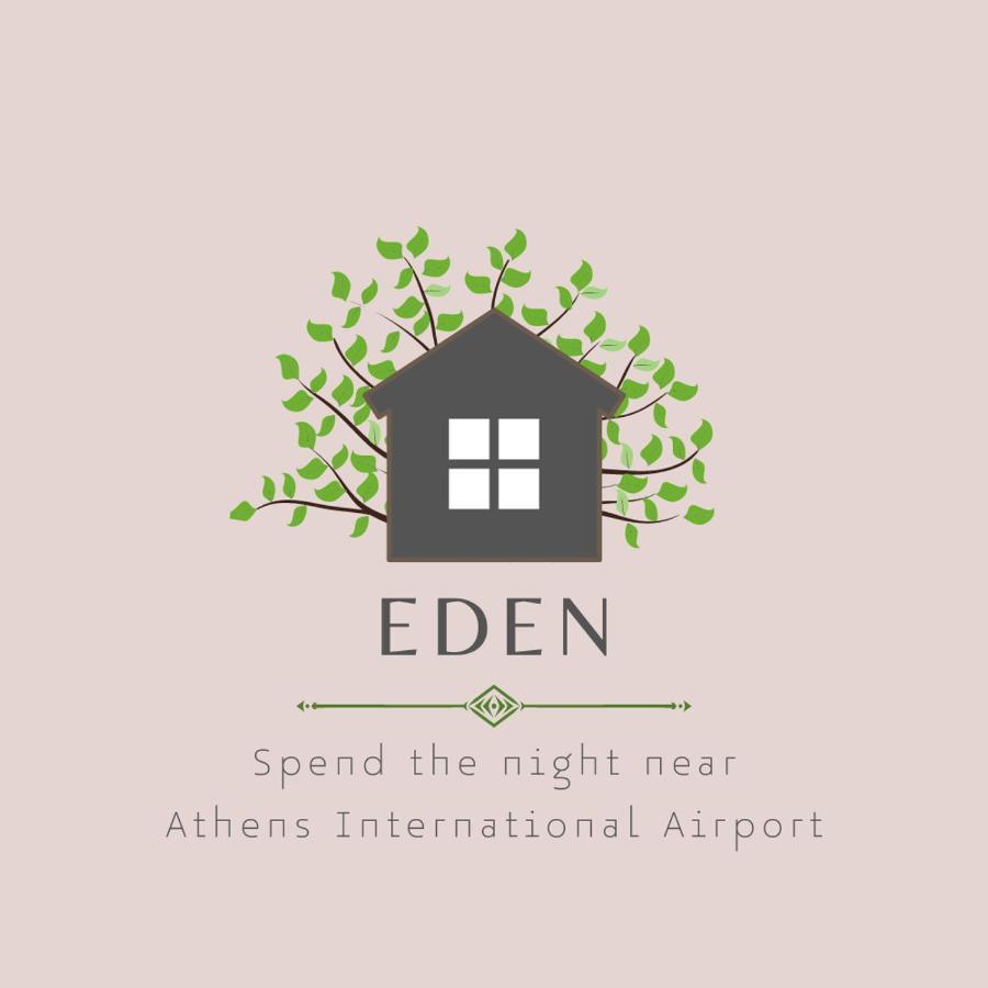 Eden - A Night Near Athens Int Arpt Apartman Szpáta Kültér fotó
